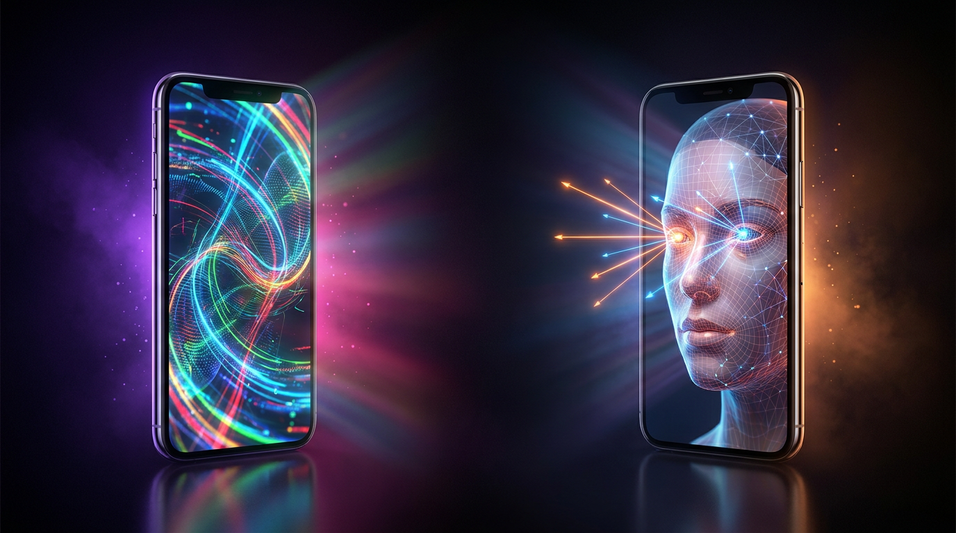 Comparativa en teléfonos móviles de herramientas de subtítulos con inteligencia artificial