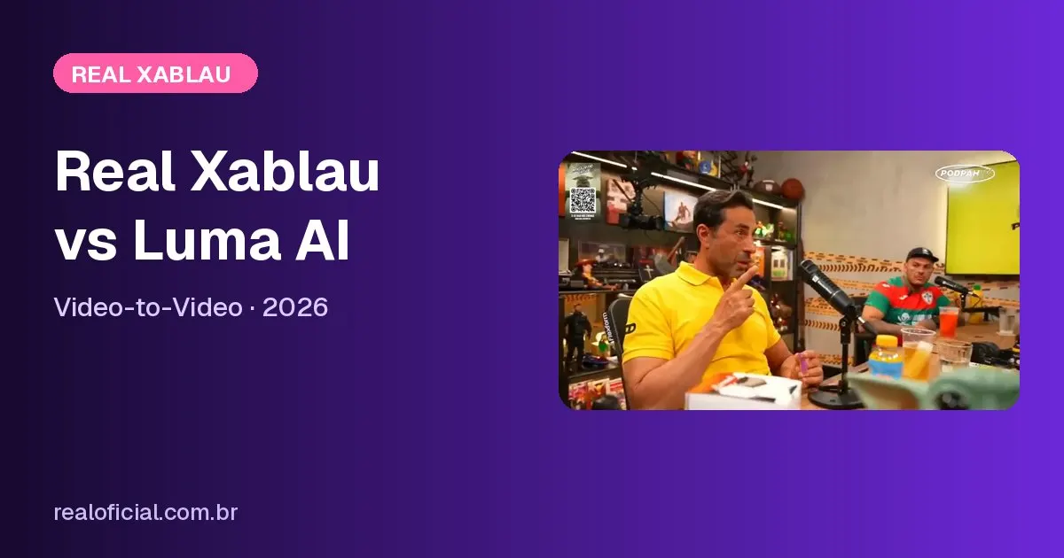 Portada de la comparativa entre Real Xablau y Luma AI